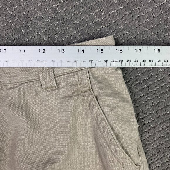 Arborwear Cago Shorts Men's 32 Canvas Cotton Khaki Hiking Outdoor Walking Walk - Picture 10 of 14